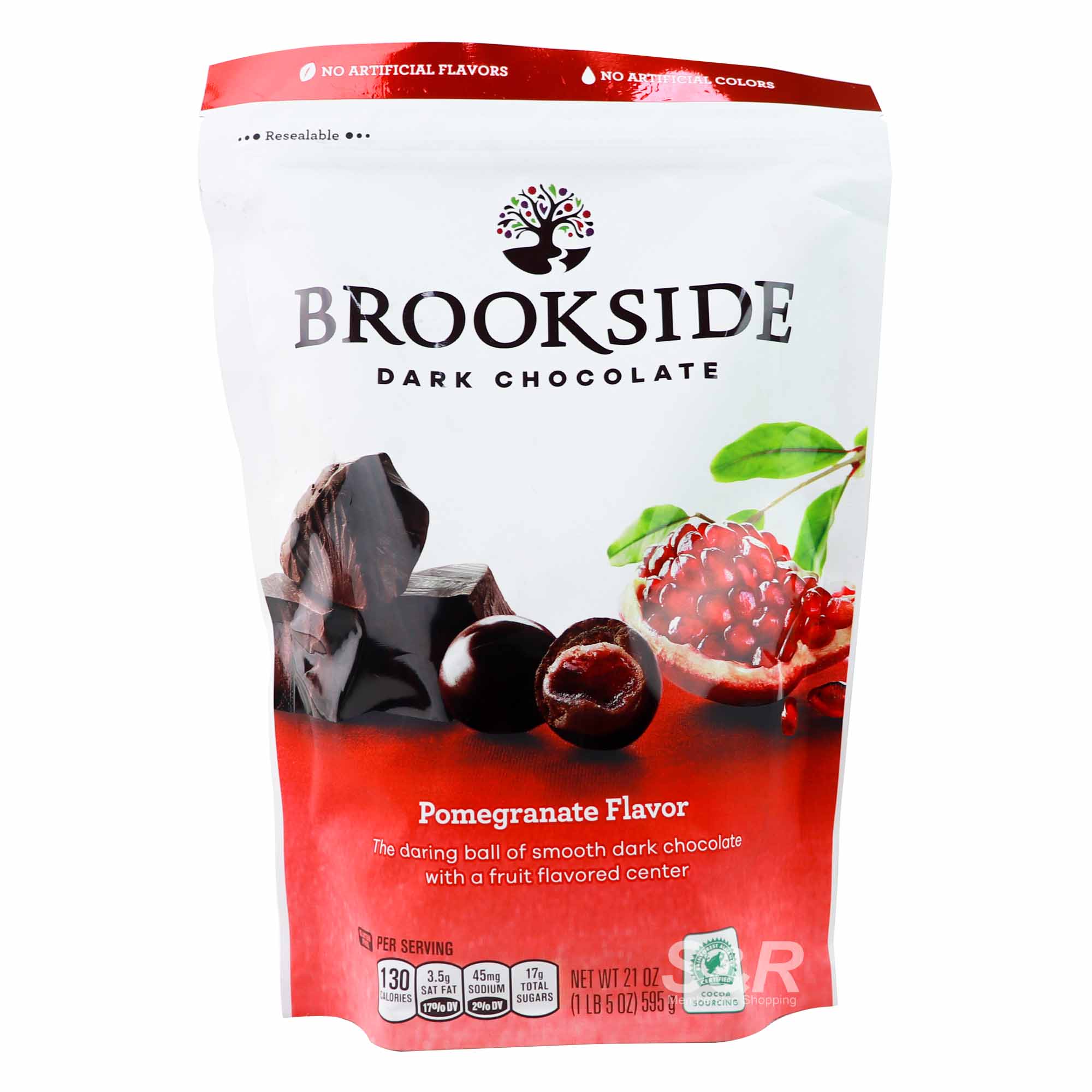 Brookside Dark Chocolate Pomegranate Flavor 595g Brookside Dark Chocolate Pomegranate Flavor 595g